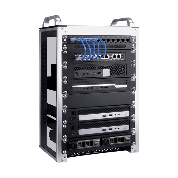 Mini rack de 10 pulgadas